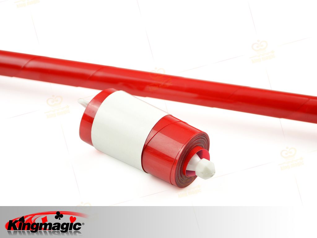Korea Plastic Appearing Cane (Red)