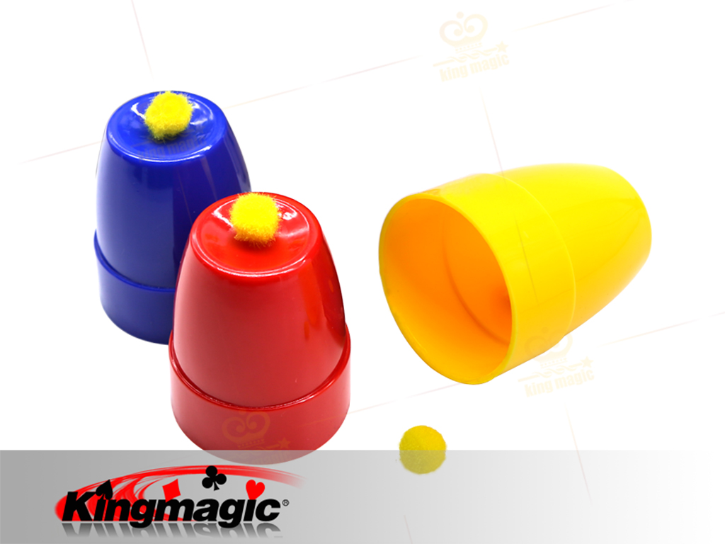 Magic Cups and Balls Plastic