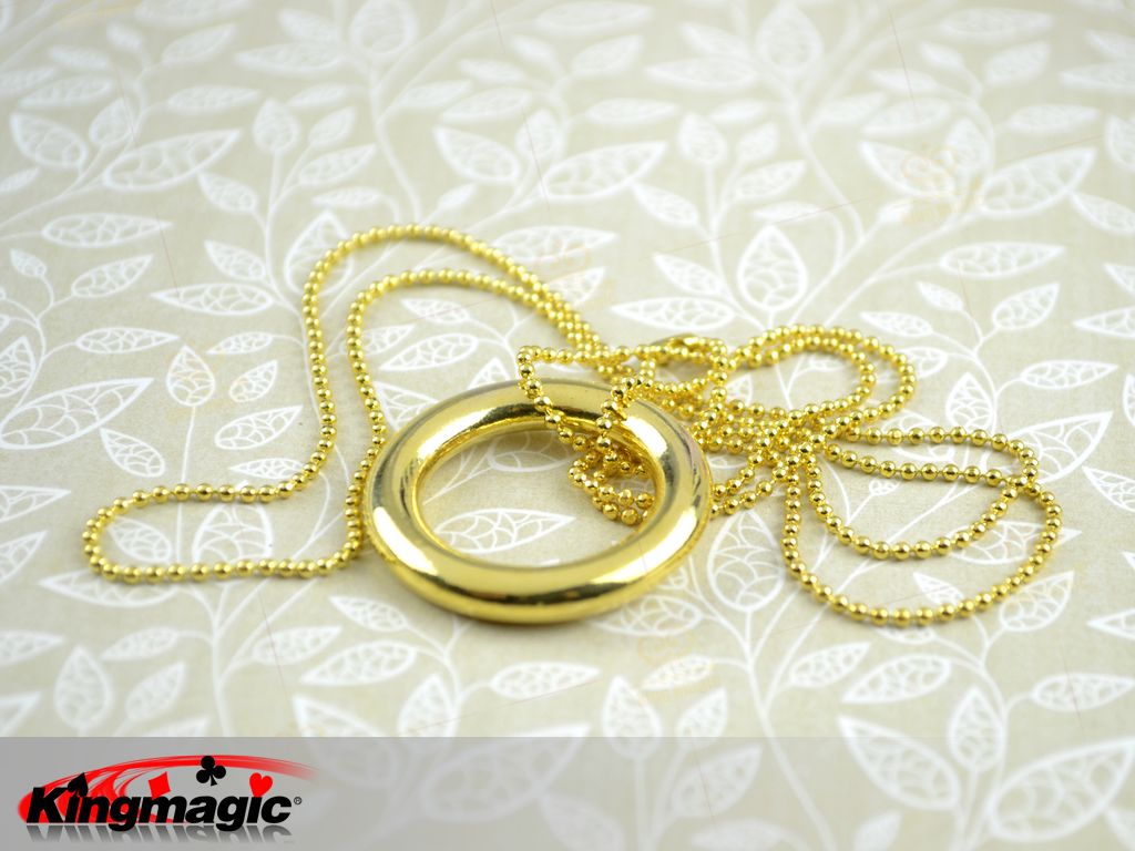 Deluxe Iron Chain and Ring (Gold)