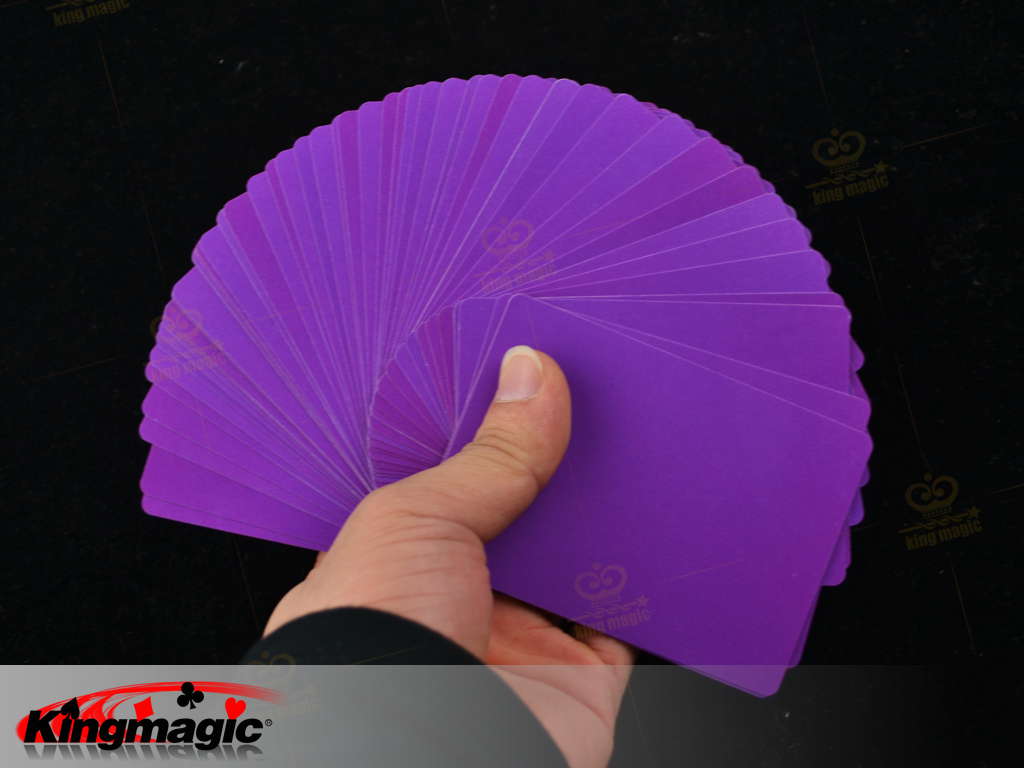 Fanning y tarjetas de manipulación (púrpura)