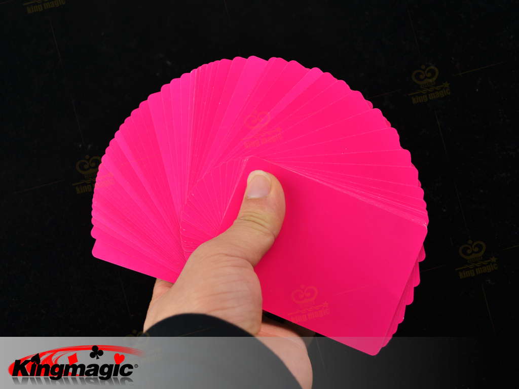Fanning és manipuláció kártyák (rózsaszín)