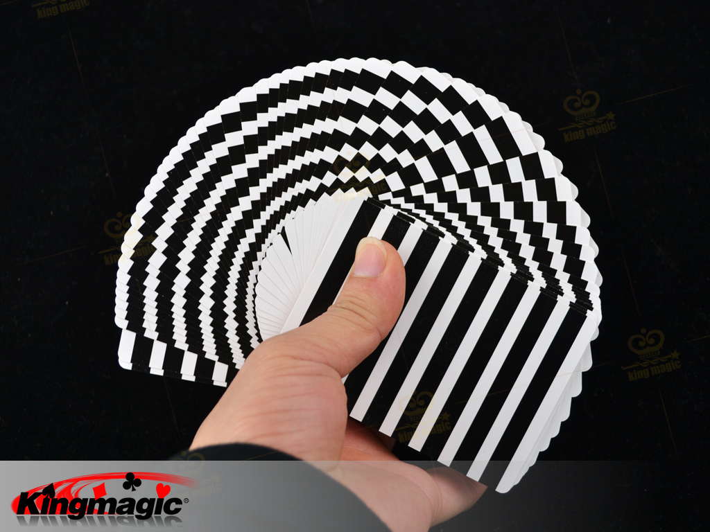 Fanning y tarjetas de manipulación (negro, blanco)