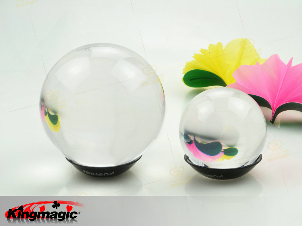 超透明なアクリル ジャグリングのボール (100 mm)