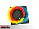 COULEUR changeante WREATH - plume - gros