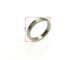 Мини PK пръстен надпис 19 мм (средно)