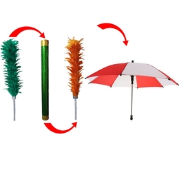 Changing Feather Flower Duster To Umbrella
