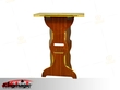 (Apareciendo mesa) mesa plegable de madera