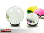 Ultra átlátszó akril zsonglőr labda (60mm)