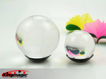 Ultra átlátszó akril zsonglőr labda (70mm)