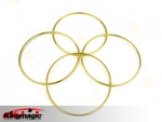  Linking Rings 4 (Gold) 