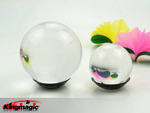 Ultra heldere acryl jongleren bal (90mm)