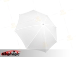 Biely dáždnik výroby (stredný)