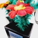 Instant flower vase to night lamp