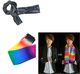 虹のストリーマを変更する色のシルク スカーフ/