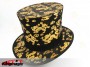 Folding Top Hat - Gold Dragon