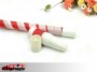 Plastic Vanishing Cane (Red White)